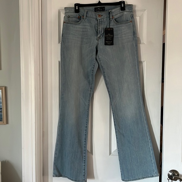 🍀 LUCKY BRAND 🍀 JEANS 10/30 L 🍀NWT🍀 - Picture 2 of 7